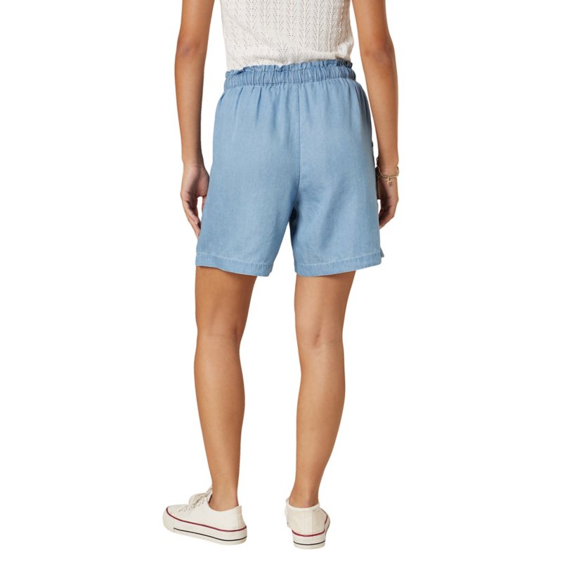 DEELUXE Short femme Sharmy Bleu