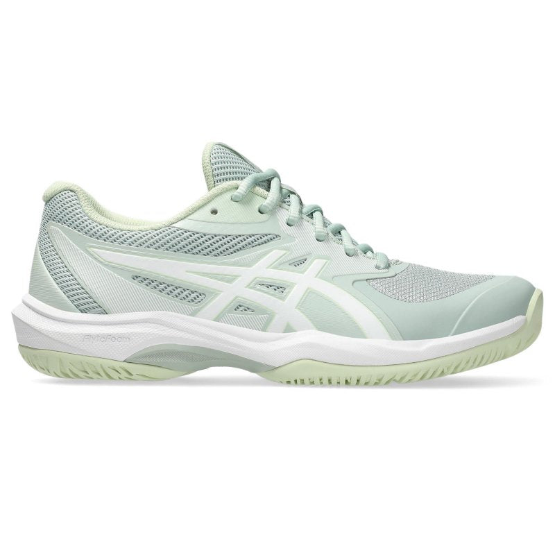ASICS Chaussures de tennis femme Game FF Vert et gris