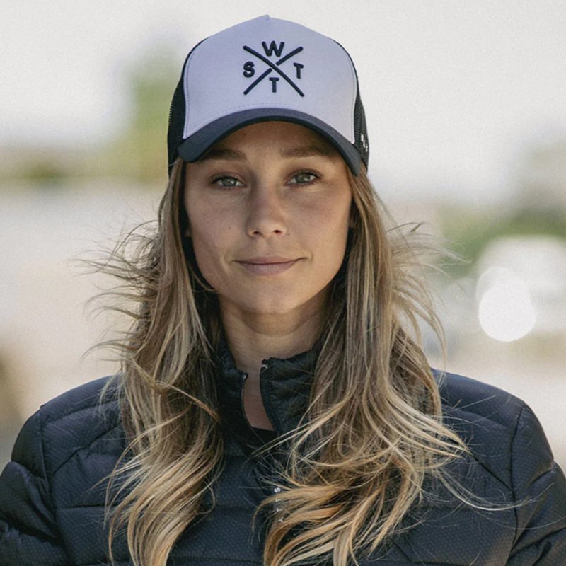 WATTS Casquette homme Initiator Noir et blanc