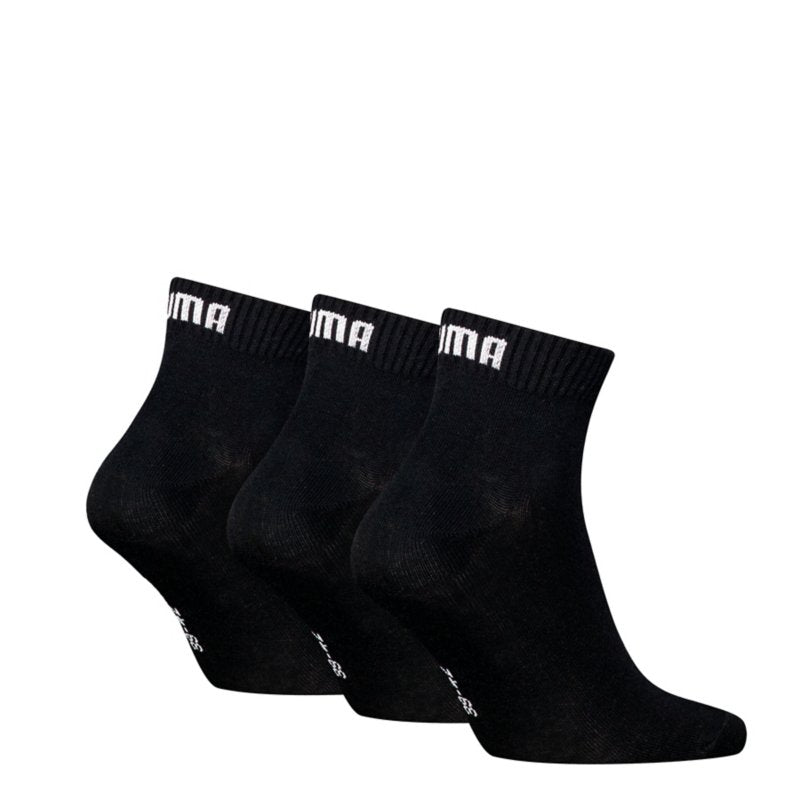 PUMA Chaussettes adulte Quarter Plain Noir