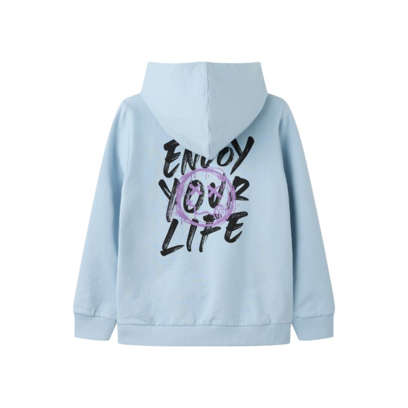 NAME-IT Sweatshirt zippé à capuche garçon Ludo