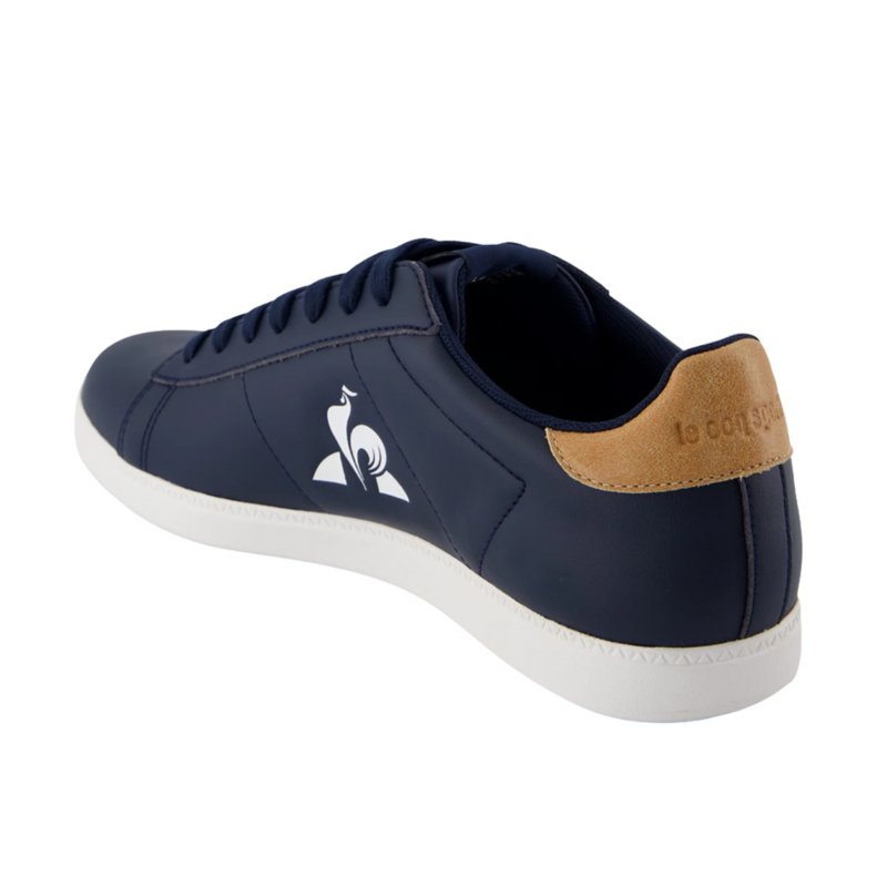 LE COQ SPORTIF Sneakers homme Courtset Bleu et Blanc