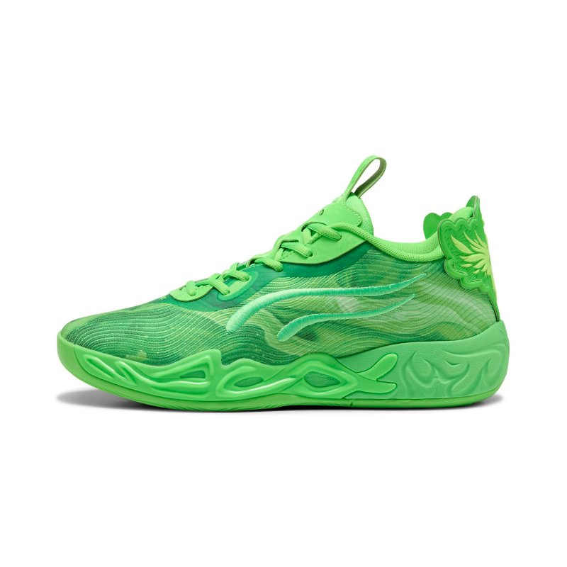 PUMA Chaussures de basketball homme MB.04 Lo Team Vert