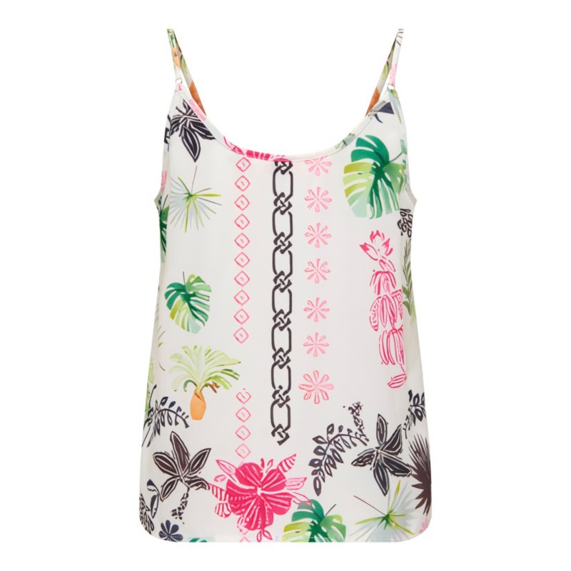ONLY Débardeur femme Lisa-Hollie Life Blanc