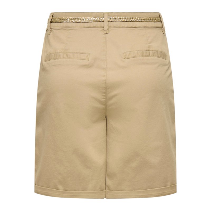ONLY Short femme Biana Marron
