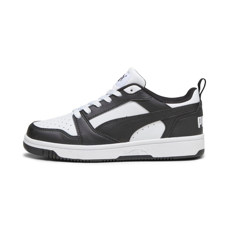 PUMA Sneakers enfant Rebound V6 Lo Blanc et noir