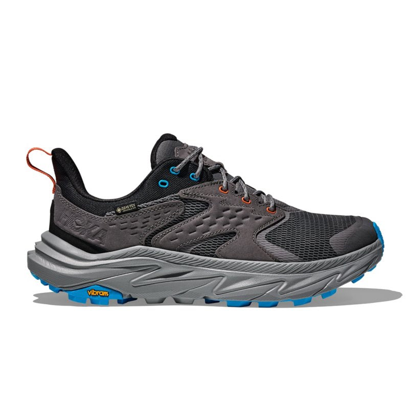 HOKA ONE ONE Chaussures de randonnée homme Anacapa 2 Low GTX Gris et bleu