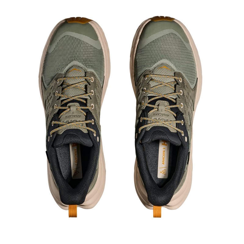 HOKA ONE ONE Chaussures de randonnée homme Anacapa 2 Low GTX Vert