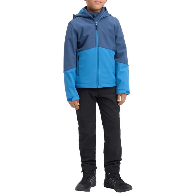 MCKINLEY Veste softshell garçon Abe Bleu et marine