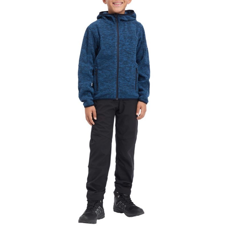 MCKINLEY Veste polaire garçon Choco Bleu