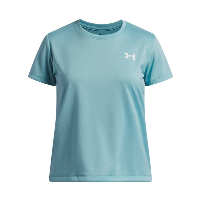 UNDER ARMOUR Tee-shirt de training à manches courtes fille Tech™ Bleu et blanc