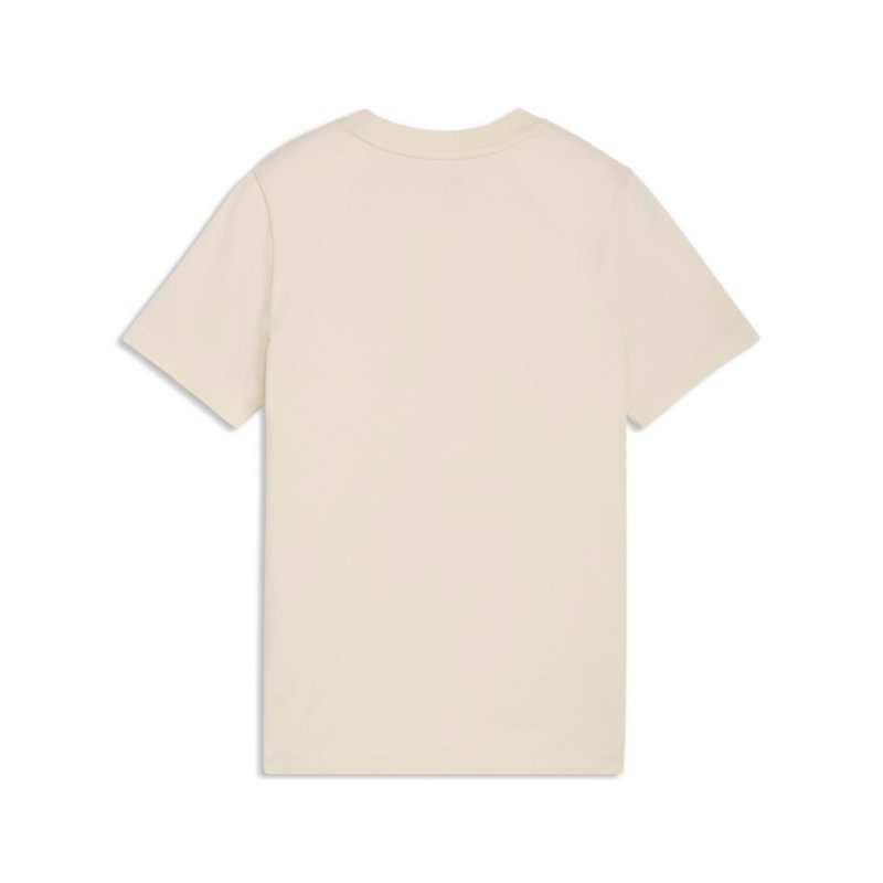 PUMA Tee-shirt à manches courtes garçon Ess Small No.1 Blanc