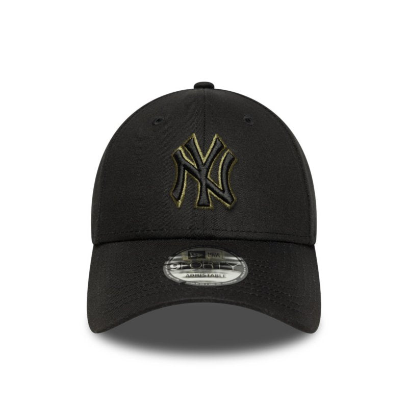 NEW ERA Casquette homme 9Forty Adjustable New York Yankees Team Outline Noir