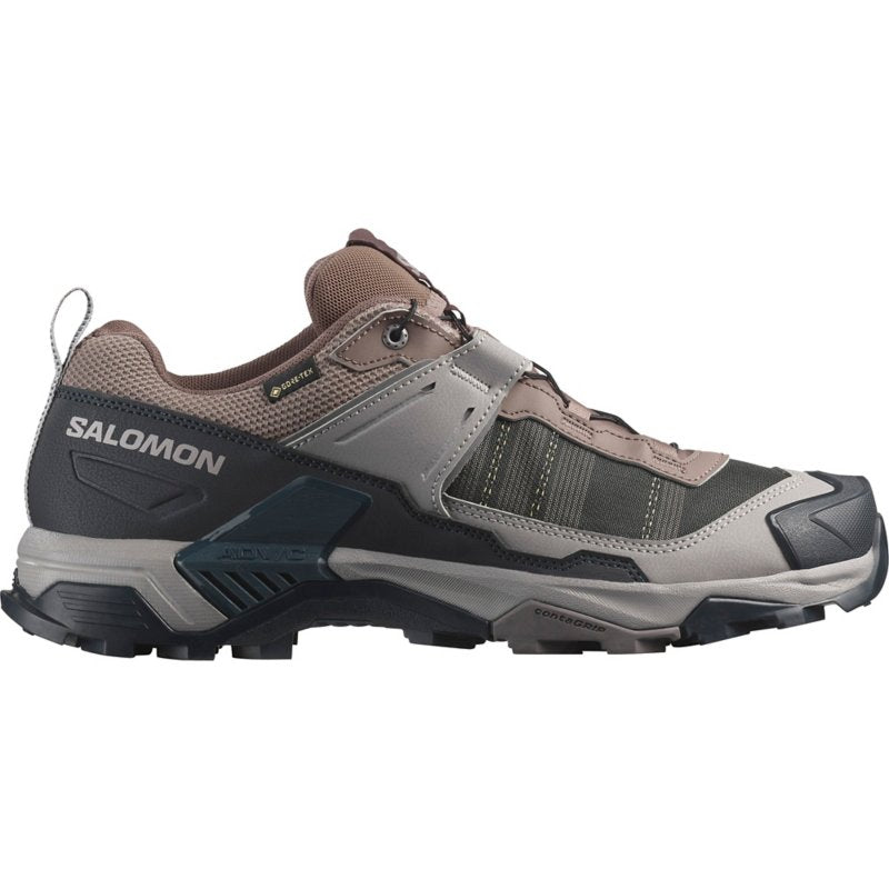 SALOMON Chaussures de randonnée homme X-Ultra 5 Gore-Tex Marron, gris et noir