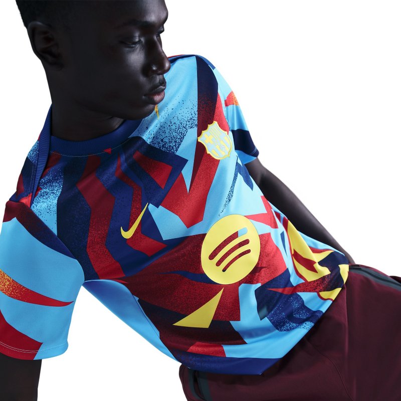 NIKE Maillot d'entraînement de football homme FC Barcelone Academy Pro 4e tenue