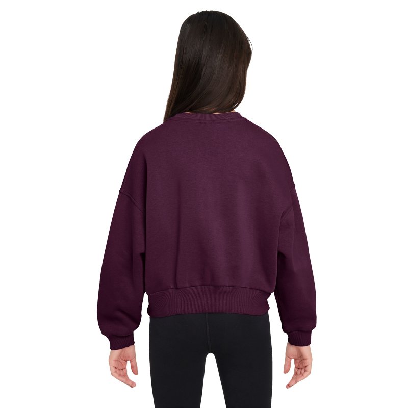 NIKE Sweatshirt fille Sportswear Club Fleece Violet