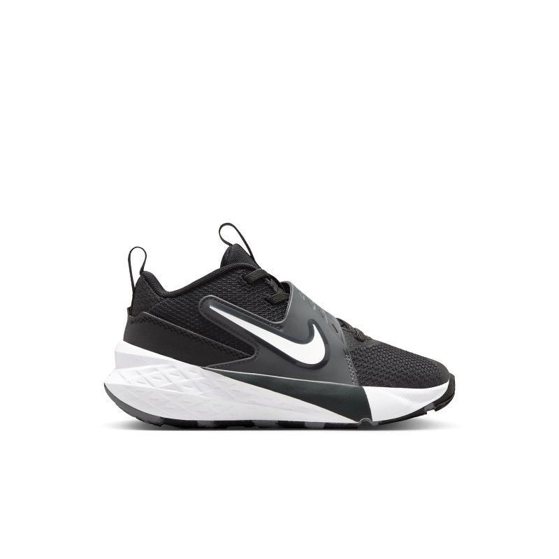 NIKE Chaussures de basketball enfant Team Hustle D Noir et blanc
