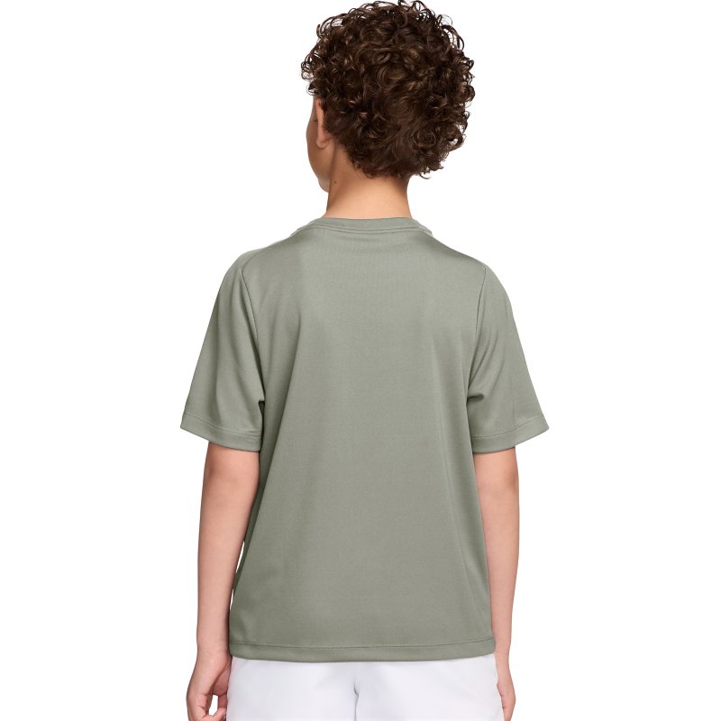 NIKE Tee-shirt de training à manches courtes garçon Dri-FIT Multi