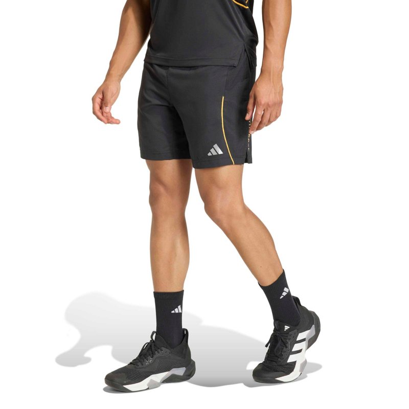 ADIDAS Short de training homme Tech Apparel Climacool Noir