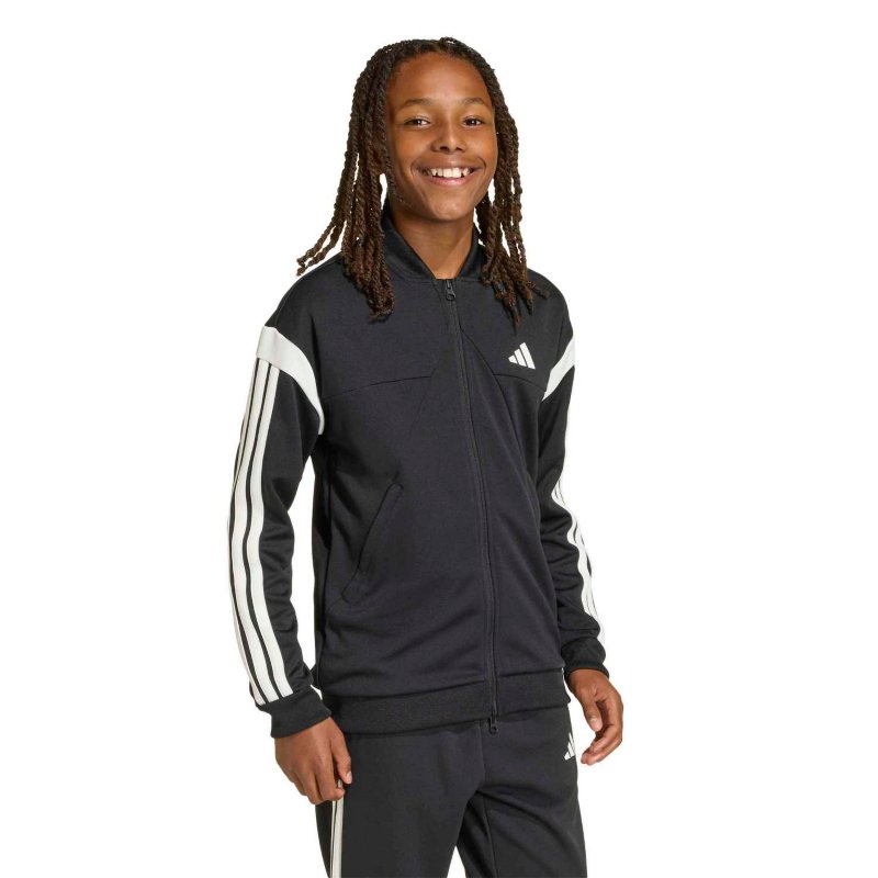 ADIDAS Sweatshirt de randonnée garçon House of Tiro Noir