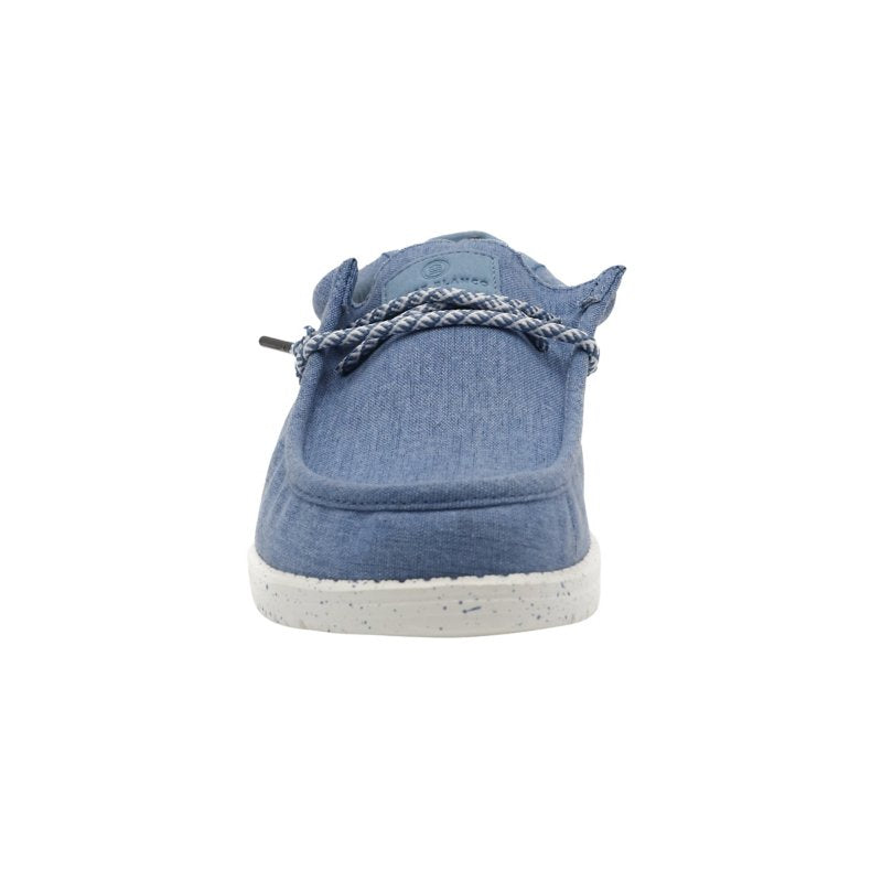 SERGE BLANCO Chaussures bateau homme Saint Jean Bleu