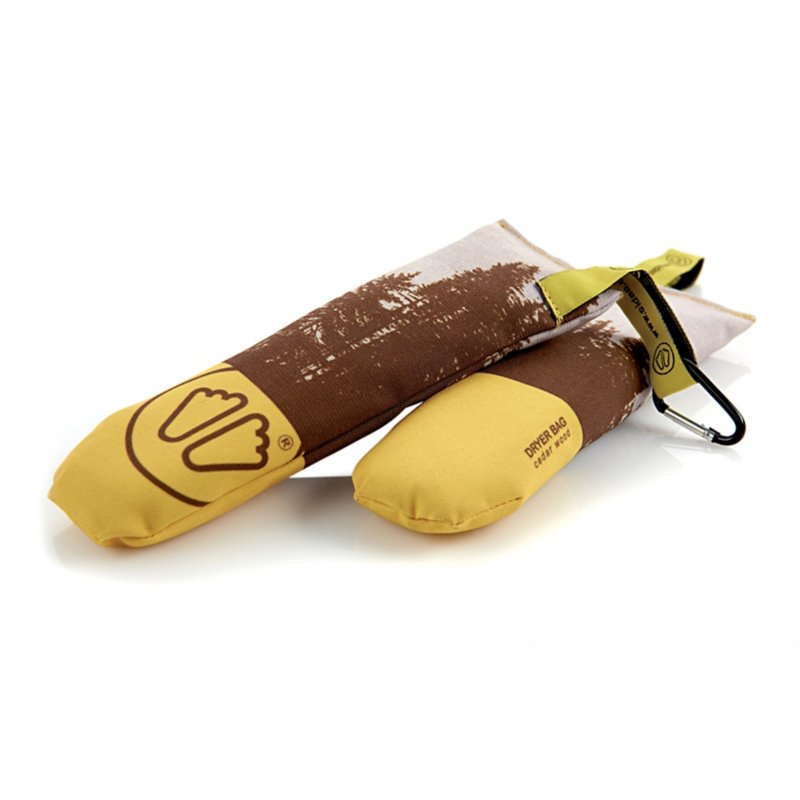 SIDAS Accessoire Dryer Bags cedar wood Jaune et marron