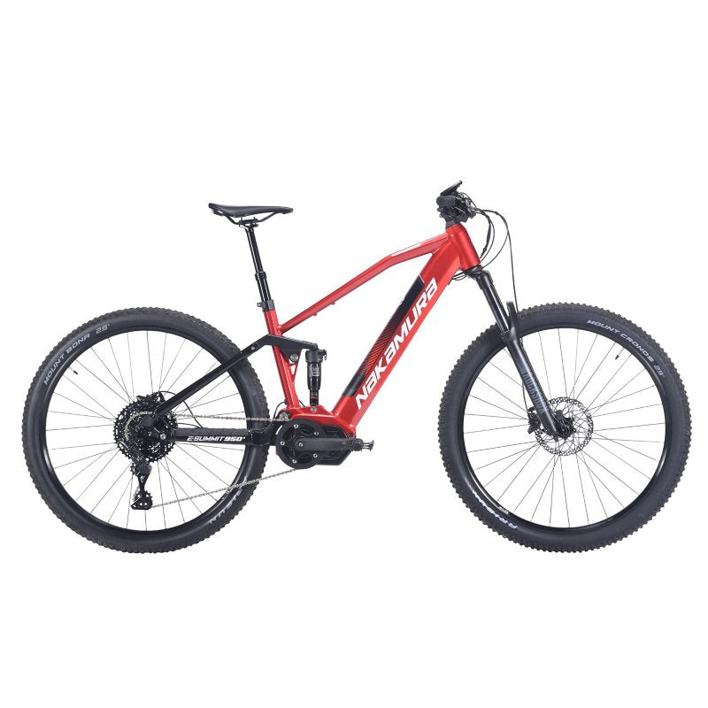 NAKAMURA Vtt électrique adulte E Summit 950S Rouge
