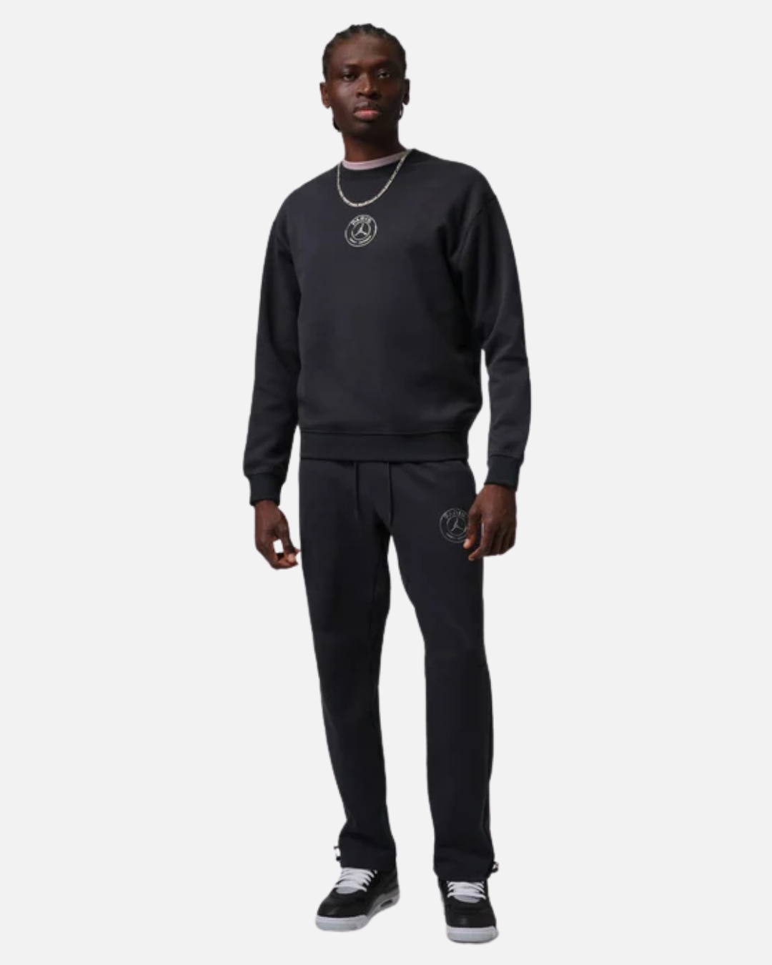Pantalon de survêtement PSG Hoop Fleece - Noir